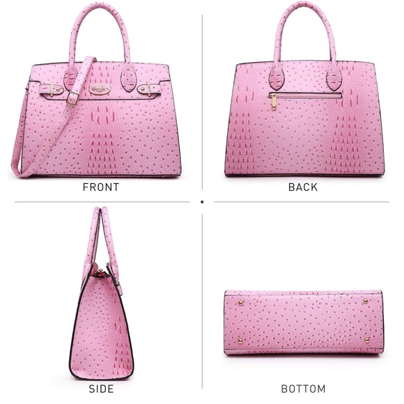 🆕 Dasein pink croc bag - Picture 2 of 3